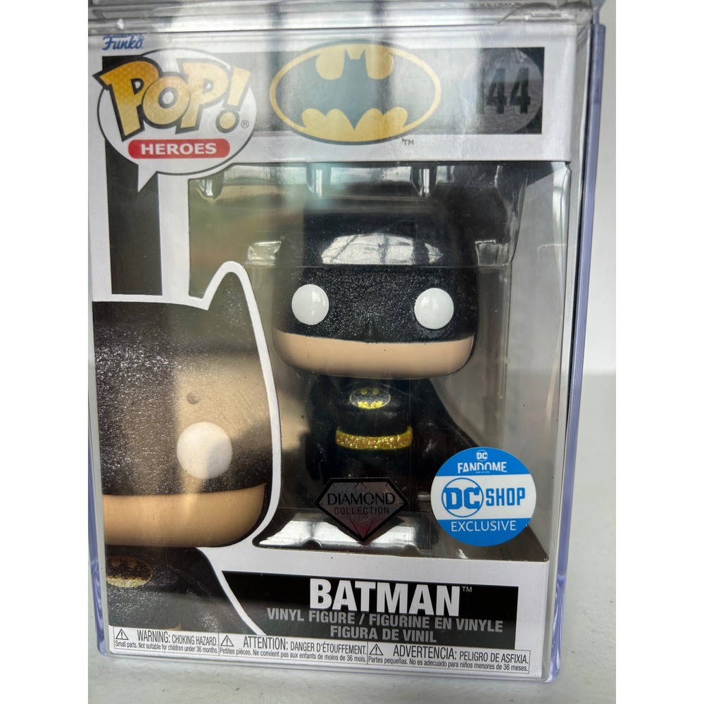 Funko Pop Batman 144 Diamond Collection DC Shop Exclusive Glitter Figure